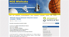 Desktop Screenshot of moswieliczka.pl