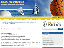 Tablet Screenshot of moswieliczka.pl